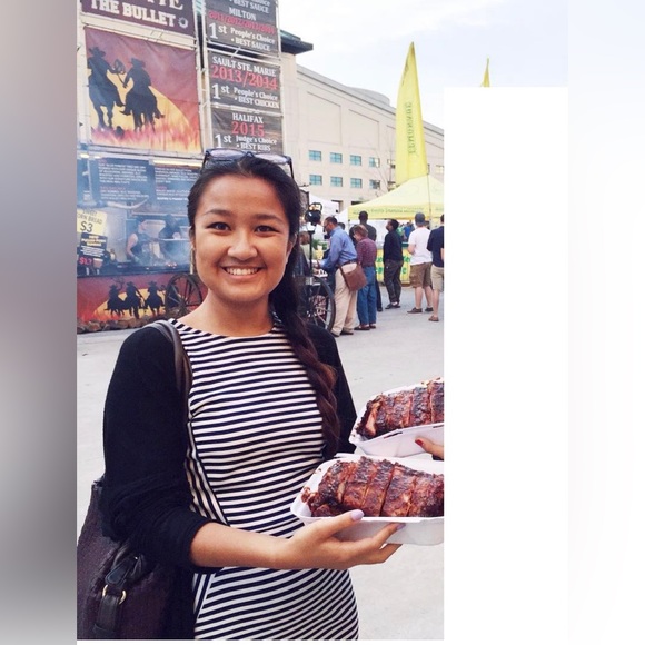 Bodycon stripe dress - size M - Picture 2 of 4